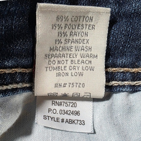 BKE Denim Payton Dark Wash Jeans Women's Size 28 Short Bootcut 29 inseam - Picture 14 of 14